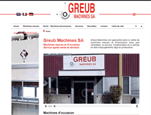 Tablet Screenshot of greub.ch